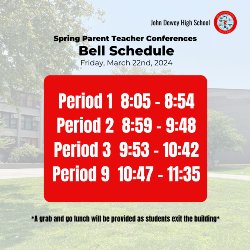 Half Day Bell Schedule